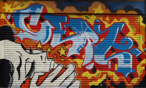 The shutters outside our studio