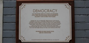 Live satellite link to the opening of a doorbell.